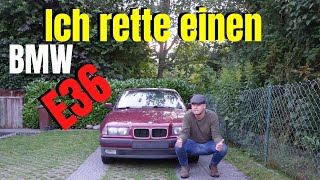 Ich rette einen BMW E36 vor der Presse  oder doch nicht  BMW E36 Projekt  316i  Hamburg [upl. by Elledoj]