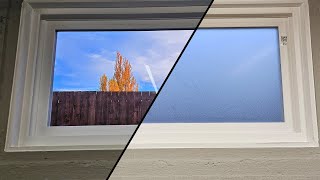 Coavas Window Privacy Film Review and Installation [upl. by Nylsoj]