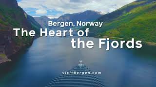 Experience the fjords in Norway  start from Bergen the heart of the fjords [upl. by Asik]