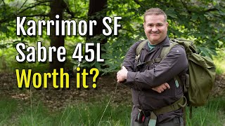 Karrimor SF 45L Sabre Review  Worth The Money [upl. by Rolyt]