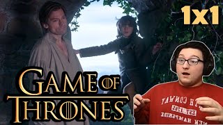 GAME OF THRONES 1x1 REACTION  WINTER IS COMING [upl. by Bryna]