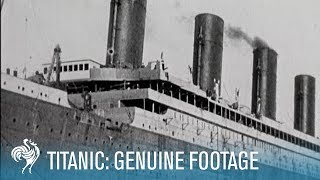 Titanic Real Footage Leaving Belfast for Disaster 19111912  British Pathé [upl. by Aizatsana]