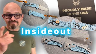 Benchmade Water Adira InsideOut review MagnaCut hardness factory edge lock test 9 May 2024 [upl. by Ydnes670]