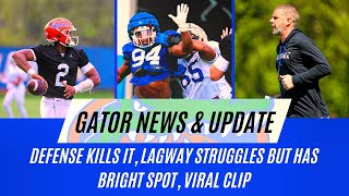 Florida Gators have HUGE day On Defense and Bright insight on DJ Lagways Progress [upl. by Atteynad]