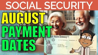 Social Security Checks  August 2024 Payment Schedule Dates Update [upl. by Gilboa]