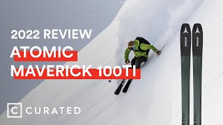 2022 Atomic Maverick 100Ti Ski Review  Curated [upl. by Karon442]