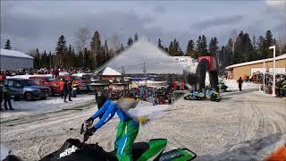 Snodeo Ravex Show Rangeley ME on 01262019 [upl. by Nadeen]