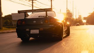 Skyline R34 GTR Cinematic  Midnight Purple ii  4K [upl. by Trudy870]