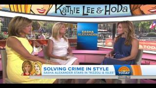 Sasha Alexander TODAY Show  August 2014 [upl. by Adena]