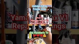 Part 1 Repaint Nmax V1 Fairings Short I DA HUSTLERS TV [upl. by Aikym154]