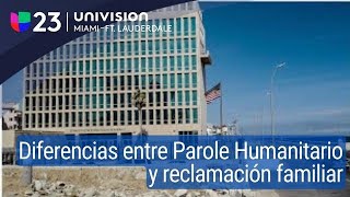 Parole Humanitario vs Reclamación Familiar cuáles son las diferencias [upl. by Ahsiat]