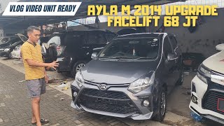 AYLA TAHUN 2014 RASA FACELIFT HARGA 68 JT  REVIEW STOK READY WORKSHOP [upl. by Ylehsa841]