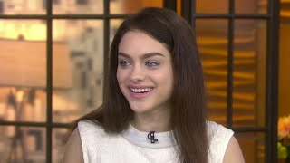 Odeya Rush Interview Auditioning for The Giver  TODAY [upl. by Donavon]