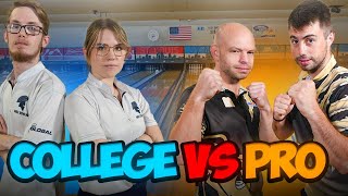 Can College Bowlers Compete With PBA Pros [upl. by Nynahs134]