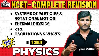 Thermal Physics in 1 Shot  Physics  KCET Complete Revision  120 Fixed Marks 🔥 [upl. by Maximilien]