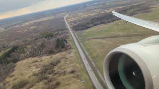 Porter Embraer E195E2 takeoff from Ottawa [upl. by Kieffer602]