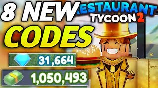 LATEST⚠️ RESTAURANT TYCOON 2 CODES  ROBLOX RESTAURANT TYCOON 2  RESTAURANT TYCOON 2 CODE [upl. by Trudey783]