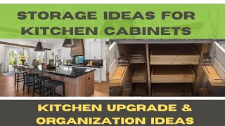 Latest Kitchen Cabinets Trends  How to customize Kitchen Cabinets for better storage [upl. by Enelez572]