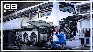 Mercedes Setra LUXURY BUS PRODUCTION Assembly MANUFACTURING [upl. by Ahpla]