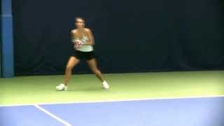 Natalie HadenScott  Fall 2014 NCAA US Womens College Tennis recruiting Video [upl. by Atteval192]