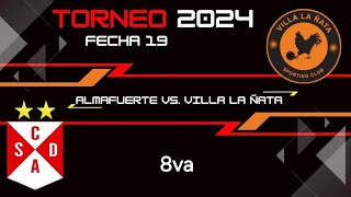 Almafuerte vs La Ñata 8va div Fecha 19 Torneo 2024 [upl. by Fineman]