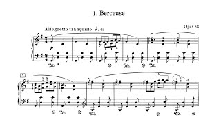 Edvard Grieg  Lyric Pieces Volume II op 38 With score [upl. by Lara]