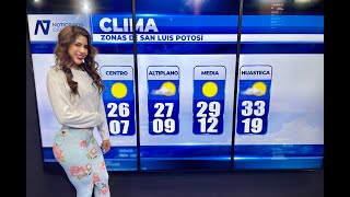 El Pronóstico del Clima con Deyanira Mendoza 27122021 [upl. by Esyli367]