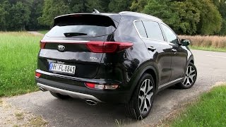 2016 KIA Sportage 20 CRDi 4WD 185 HP TEST DRIVE [upl. by Nerraf169]