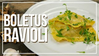 Ravioli with Mushrooms and Cream cheese  Makeitkitchen [upl. by Nabila669]