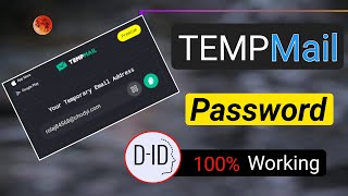 temp mail password  temp mail use kaise kare  temp mail password problem [upl. by Rosemaria132]