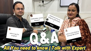 Gall Bladder Stone Q n AAll you need to knowTalk with Expert [upl. by Marek]