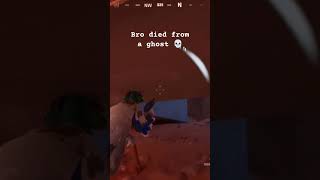 Bro died from a ghost 💀 memes fortnite fortniteclips fortnitememes credits DOGEOSHORTS [upl. by Reemas43]