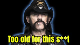 Lemmy Kilmister Fk The Haters [upl. by Neumeyer]