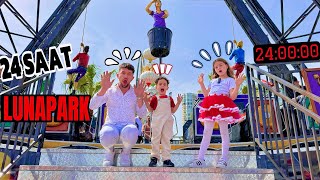 KUZEY ELİF HAFTASONU 24 SAAT LUNAPARK VLOG  GONDOLA BİNDİK KORKTUK دي دي ميدو  لولو  قناة وناسة [upl. by Garv]