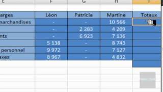 Excel 2007  Fonction SOMMESIENS [upl. by Ulita]