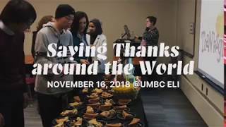 Saying Thanks around the World 2018 [upl. by Ajani]