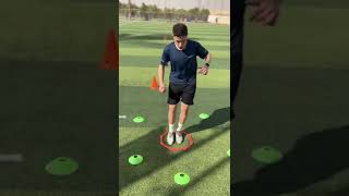 اختبار الرشاقة  اختبار الشكل السداسي  Hexagon Agility test 📊shorts [upl. by Durwin777]