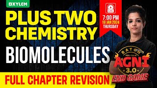 Plus Two Chemistry  Biomolecules  Xylem Plus Two [upl. by Nohtanoj767]