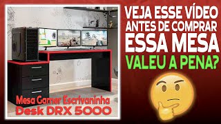 A MELHOR E MAIS BONITA MESA PRO SEU SETUP MESA GAMER DESCK DRX 5000 [upl. by Neddie538]