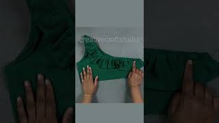 Learn sewing diy dress craft shortvideo shots [upl. by Haelahk]