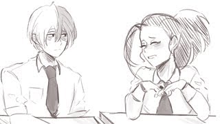 Would You Like to Study｜Todomomo My Hero Academia Comic Dub [upl. by Martguerita172]