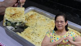 TORTA DE ESPINAFRE CREMOSA MINHA FAMÍLIA AMA ESSA RECEITA [upl. by Eycal]