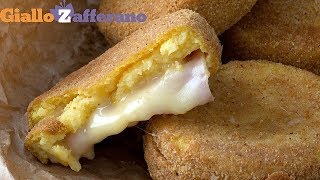 Cordon bleu di polenta  Ricetta in 1 minuto [upl. by Assille]