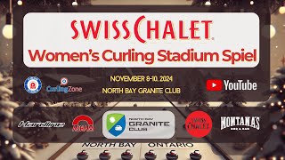 Isabelle Ladouceur vs Katie Ford  Draw 8  Swiss Chalet Womens Curling Stadium Spiel 2 [upl. by Aneroc]