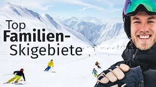 Skifahren mit der Familie Top 7 Familienskigebiete [upl. by Ayocal821]