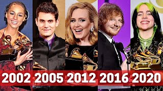 Grammy Awards Winners For Song Of The Year Since 2000  GRAMMYs 20002021 [upl. by Marguerite]