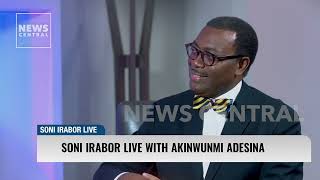 Dr Akinwumi Adesinas Vision for Africas Future An Exclusive Interview on Soni Irabor Live [upl. by Liva]