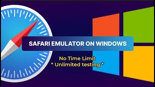 Safari Browser Emulator for Windows  Test amp Debug any website locally [upl. by Bo]