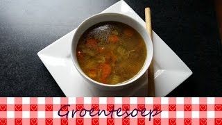 Groentesoep  Recept  Koken met Marielle [upl. by Eentirb535]