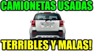 LAS 7 PEORES CAMIONETAS USADAS [upl. by Nautna]